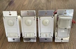 Three Heath Company 3-WAY Photo-electric Switches SL-6170D And One Leviton. Fixed Price $25.00.