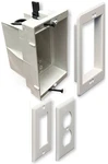 DVFR1W-1 Recessed Outlet Box, 1-GANG White In-wall Electrical For Tv, Antenn. Fixed Price $26.98.