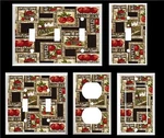 Vintage Apple Labels Light Switch Cover Plate Kitchen Home Decor. Fixed Price $6.39.