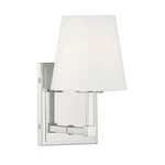 Savoy House 1-LIGHT 9.5" Wall Sconce, Polished Nickel M90071PN. Fixed Price $94.99.