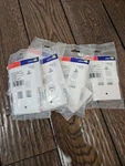 Leviton 41080-4WP Quickport Single Gang Wall Plate, White Pack Of 6. Fixed Price $15.00.
