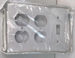 Lot Leviton 002 88047 White 3G Combo Switch/outlet Wallplate Duplex Receptacle. Fixed Price $13.25.