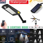 Waterproof Motion Sensor Solar Power Street Garden Yard Wall Lamp Light Outdoor. Fixed Price $36.99.