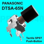 (16) Panasonic Mini Spst Tactile Momentary Push Button Switches W/black Caps. Fixed Price $18.95.