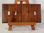Vintage Solid Oak Two Duplex Outlet And Double Toggle Switch Covers. Fixed Price $14.41.