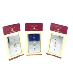 3 Baldwin Brass Wall Switch Plate Cover 4751-260-CD Polished Silver. Fixed Price $24.00.
