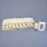 Leviton 40649-W White Decora Jack Telephone Wallplates 6P4C Type 625 10PK. Fixed Price $20.89.