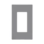 Leviton Decora Light Gray 1-GANG Polycarbonate Screwless Wall Plate 4.61 HX2.75. Fixed Price $9.40.