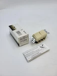 Leviton 5643-I Decora 3-WAY Ac Combination Switch 15 Amp 120/277 Volt Ivory. Fixed Price $20.00.