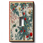 Woodland Holiday Decorative Light Switch Cover Outlet Wall Plate. Fixed Price $14.39.