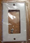 Leviton Decora Light Gray 1-GANG Polycarbonate Screw Wall Plate 4.61 X2.75. Fixed Price $9.99.