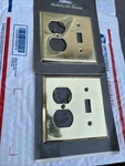 Baldwin Brass Single Toggle Switch Outlet Wall Plate Cover Solid. Fixed Price $29.99.
