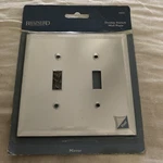 Brainerd 64591 Mirror Acrylic Beveled Edge Double Switch Wall Plate Nip. Fixed Price $39.99.