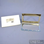 Leviton ACWM4-24K Gold Plated 4-GANG 4-ACENTI Finish Wallplate Cover. Fixed Price $29.99.