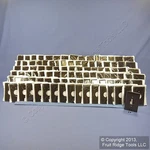 Leviton 80504 Brown 1-GANG 1.406IN. Outlet Plastic Midway Wallplate Cover 100PCS. Fixed Price $47.49.