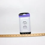 Amerelle Continental 1 Gang Duplex Metal Wall Plate - White. Fixed Price $5.65.