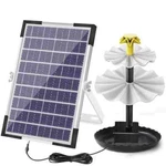 Lewisia 6W Solar Bird Bath Fountain 3TIER Water Pump Set Powered. Fixed Price $29.00.