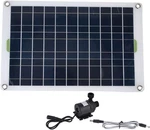 Submersible Solar Water Pump 800GPH Dc 12V Brushless Motor With 20W Panel. Fixed Price $56.11.