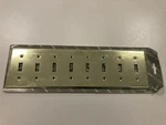 Baldwin 4778-030 Polished Brass Finish Gang Toggle Switch Plate Openings. Fixed Price $29.99.