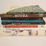 & Design Books Lot Arttalk Basics Frame It Illustrated History Of. Fixed Price $25.26.