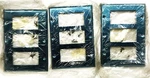 Leviton Stainless Steel 3-GANG Wall Plate 84411-40 Lot Of Nos. Fixed Price $41.16.
