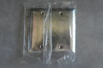 Pass Seymour Legrand SS23 2-GANG Blank Stainless Steel Wall Plate New. Fixed Price $6.99.
