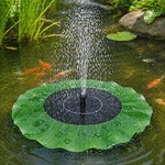 Mini Solar Fountain Pump Floating Water Spray For Outdoor Bird Bath Pond Garden. Fixed Price $26.00.
