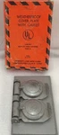 Perfect Line WR81C Weatherproof 4.5 X2.75 Device Box Cover Duplex Plate Gaskets. Fixed Price $8.57.
