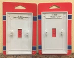 Us Hardware E-161C Rv One Gang Snap Wall Plate 2-PACK. Fixed Price $11.19.
