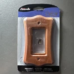 Cabin ,amerelle 176R Contemporary Medium Oak Wood For 1-DUPLEX Outlet Wallplate. Fixed Price $14.99.