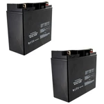 New 2PC 12V 18AH Sla Battery EB12180 For UB12180, WKA12-18NBL. Fixed Price $134.36.