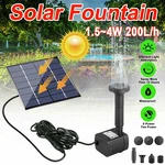 Solar Power Fountain Submersible Floating Water Pump Bird Bath Pond Garden Pool. Fixed Price $8.99.