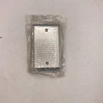 Mulberry 97151 Stainless Steel Blank Wall Plate Box Mount Lot Of 4. Fixed Price $11.12.