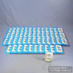 Leviton 89503-WFL Wildflower 1-GANG Duplex Ceramic Standard Wallplate Cover 50PC. Fixed Price $142.49.