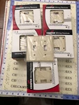 5X(10-PACK) Cooper TWO-2-GANG Toggle Light Switch Outlet Wall Plate 2139V Ivory. Fixed Price $39.97.