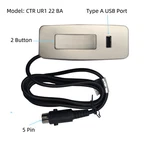Recliner Raffel Systems Button 5 Pin Switch Control Ctr UR1 22 Ba With Usb. Fixed Price $44.99.
