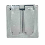 Qty 7 Pass & Seymour 2-GANG Duplex All-weather Outlet Box Cover Die Cast Gray. Fixed Price $59.99.