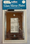 Replacement Crl Glass Mirror Plate Cover 5.25" X 3.5" Oversized Bevel Edges New. Fixed Price $17.00.
