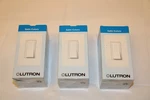 Lot Of 3 Lutron SC-1PS-SW Satin Color Single Pole Paddle Switch "new". Fixed Price $24.95.