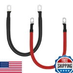 2 Awg Pure Copper Battery Inverter Cables 5/16" Lugs Car Rv Solar Marine Ft. Fixed Price $19.49.