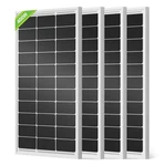 Eco Worthy 4PC 100W 18V Monocrystalline Solar Panels Model US-L02M100-B-4. Fixed Price $299.99.