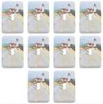 Leviton 89001-LGT 1-GANG Lighthouse Switch Metal Cover 5.25" Wallplates 10-PACK. Fixed Price $119.88.