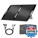 Eco-worthy 100W Portable Solar Panel For Power STATIONSIP65 Waterproof. Fixed Price $104.58.