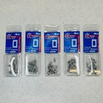 (100-PK) Leviton 5/16" Oval Head Slot Replacement Wallplate Screws 88400-PRT. Fixed Price $5.50.