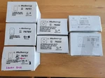1G & 2G Mulberry Steel Faceplates, Smooth White, Maxi Princess Size, 7 Boxes. Fixed Price $149.99.