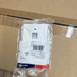 Leviton Quickport Single-gang 3-PORT White Wall Plate 41080-3WP (qty 16). Fixed Price $25.00.