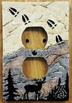 Single Double & Socket Wall Switch Plates Elk Wildlife Art For Any Room. Fixed Price $12.95.