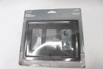 Amerelle Bethany Wall Plate Cast Metal Black 3-ROCKER 57RRRB. Fixed Price $7.73.