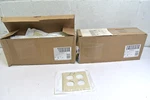 (2) Leviton 2-GANG Duplex Device Receptacle Wall Plate R51-86016-I Ivory 30CT/BX. Fixed Price $42.99.