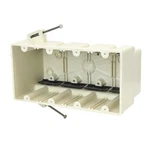 Allied Moulded 4304-NK 4-GANG Fiber Glass Box For Nonmetallic Sheathed Cable. Fixed Price $18.85.